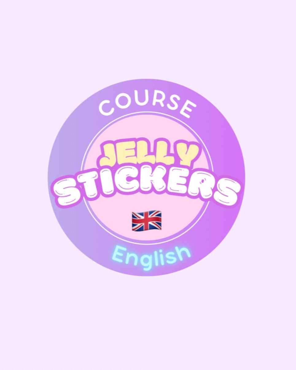 Jelly Stickers Course - EN