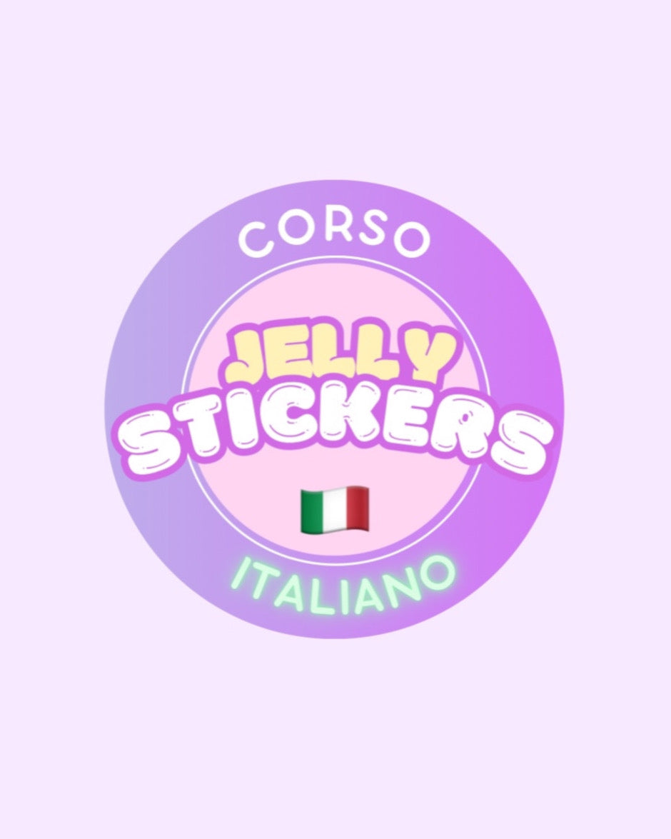 Jelly Stickers Course ITA