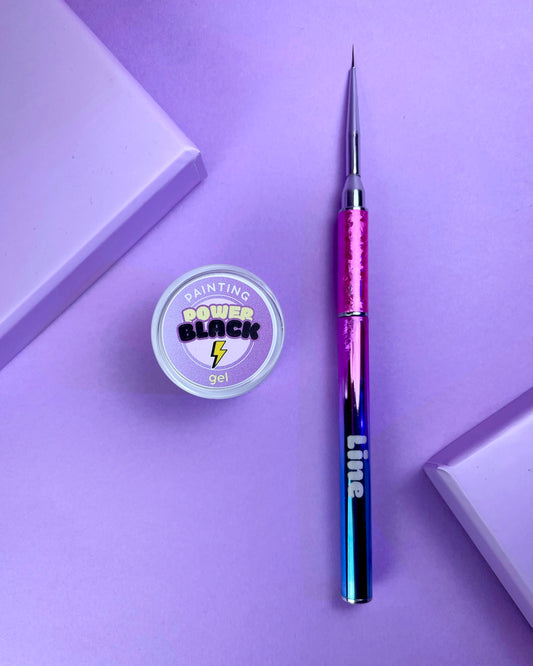 Combo Perfect Line : Power Black + Pennello Line