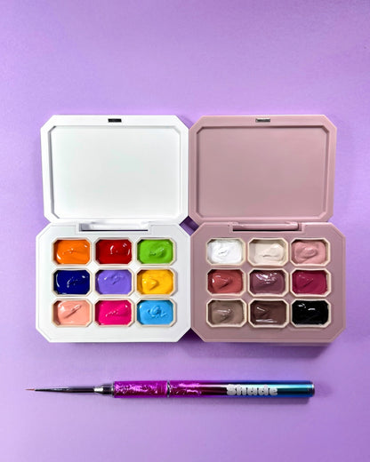 Painting KIT - 2 Palettes + Pennello Shade